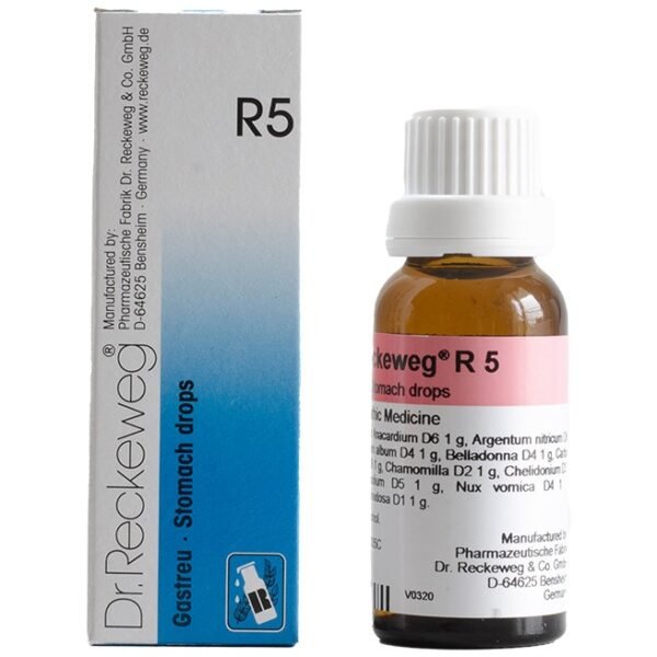 Dr. Reckeweg R5 Stomach and Digestion Drops (22ml)