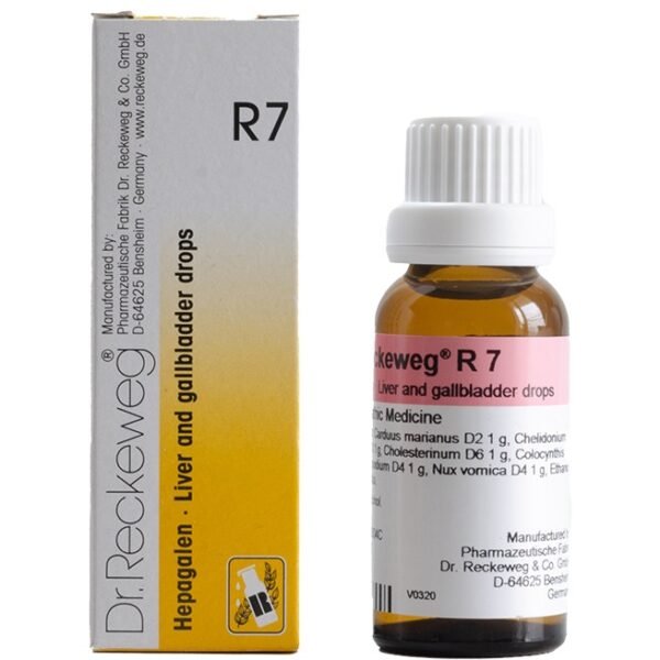 Dr. Reckeweg R7 Liver and Gallbladder Drops (22ml)