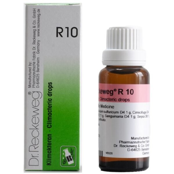 Dr. Reckeweg R10 Irregular Menstruation drops (22ml)