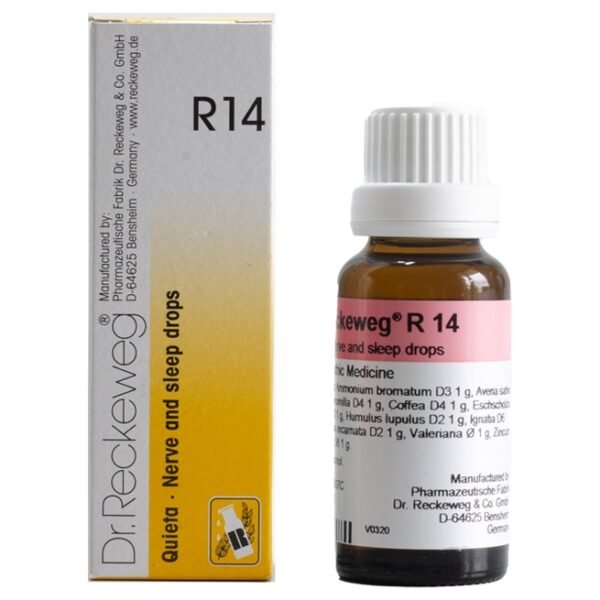 Dr. Reckeweg R14 Sleep and Nerve Drops (22ml)