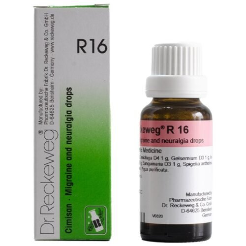 Dr. Reckeweg R16 Migraine and Headache Drops (22ml)
