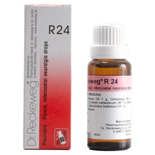 Dr. Reckeweg R24 Pleura, Intercostal Neuralgia (22ml)