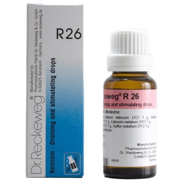 Dr. Reckeweg R26 Draining and Stimulating Drops (22ml)