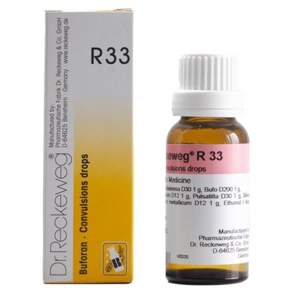 Dr. Reckeweg R33 Convulsions Drops (22ml)