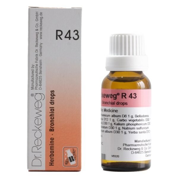 Dr. Reckeweg R43 Asthma Drops (22ml)