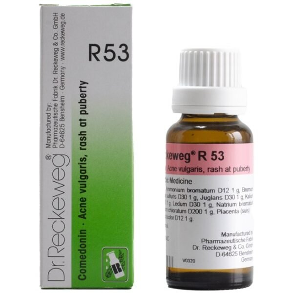 Dr. Reckeweg R53 Acne Vulgaris and Pimples (22ml)
