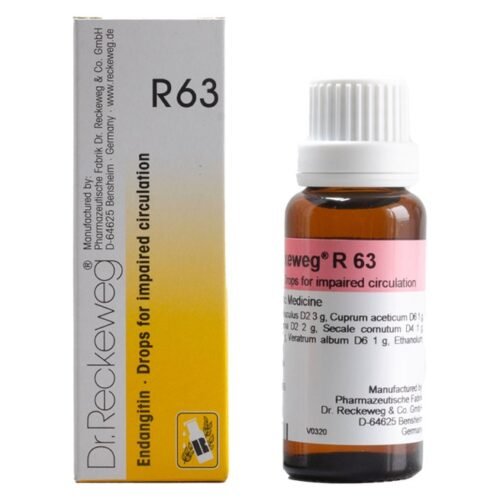 Dr. Reckeweg R63 Drops for Impaired Circulation (22ml)