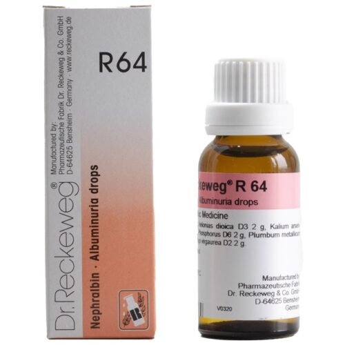 Dr. Reckeweg R64 Excessive protein in urine Drops (22ml)