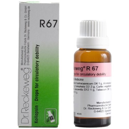 Dr. Reckeweg R67 Heart Circulatory Debility Drops (22ml)