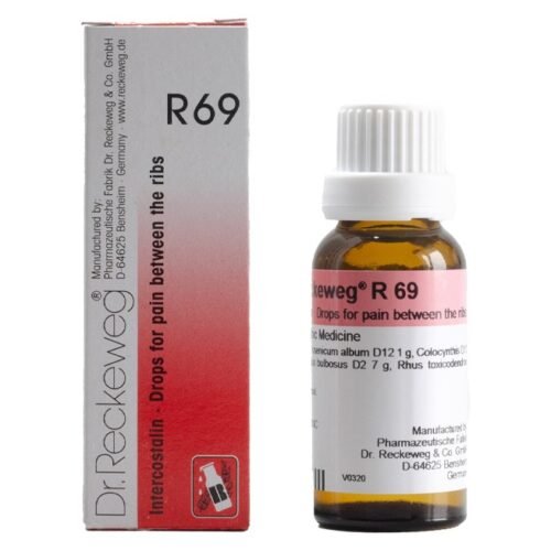 Dr. Reckeweg R69 Drops for Pain between the Ribs (22ml)