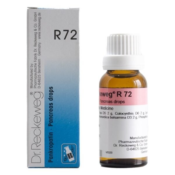 Dr. Reckeweg R72 Pancreas Drops (22ml)