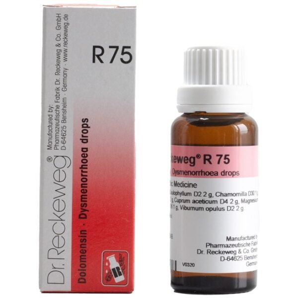 Dr. Reckeweg R75 Labour Pains and Menstrual cramps (22ml)