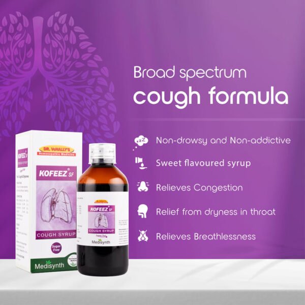 Medisynth Kofeez SF Cough Syrup 200ml Medisynth Kofeez SF Cough Syrup 200ml