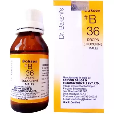 Bakson B36 Endocrine Male Drops (30ml)