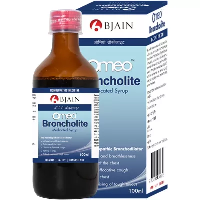 BJain Omeo Broncholite Medicated Syrup