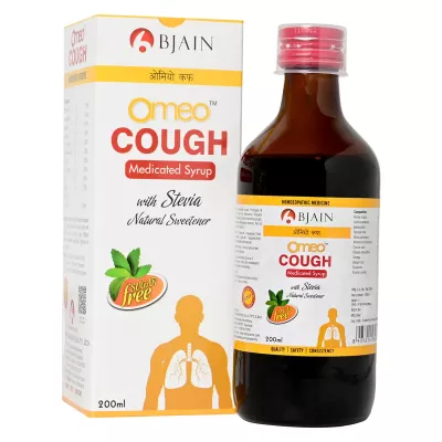 BJain Omeo Cough Medicated Syrup Sugar Free