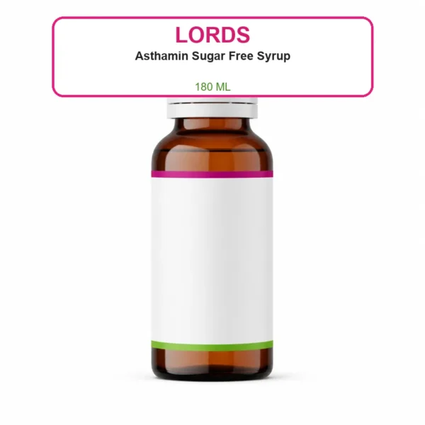 Lords Asthamin Sugar Free Syrup (180 ml)