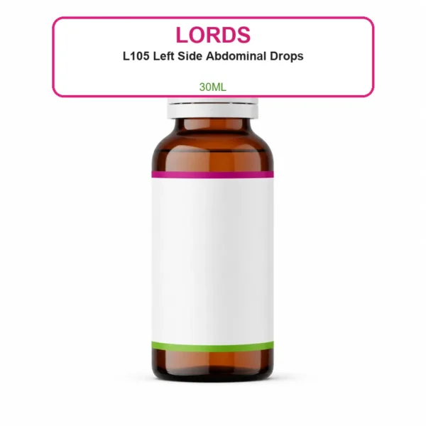 Lords L105 Left Side Abdominal Drops (30ml)