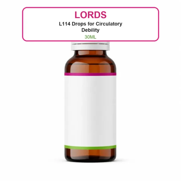Lords L114 Drops for Circulatory Debility (30ml)