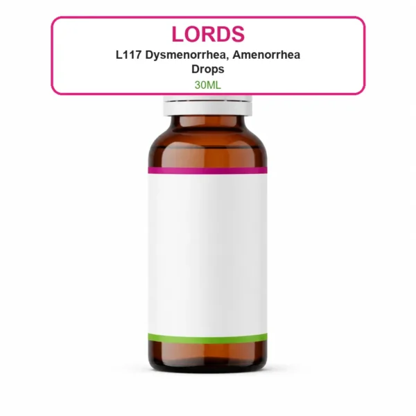 Lords L117 Dysmenorrhea, Amenorrhea Drops (30ml)