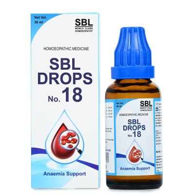 SBL Drops No.-18-(Anaemia Suppt)
