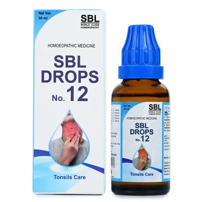 SBL Drops No.-12-(Tonsils Care)