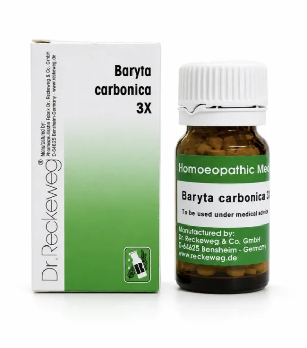 Dr. Reckeweg Baryta Carbonica Trituration 3X — manufacturer pack image
