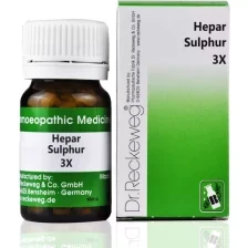 Dr. Reckeweg Hepar Sulphuris Calcareum Trituration 3X — manufacturer pack image