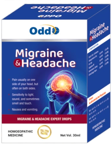Oddo Migraine & Headache Drops 30ml