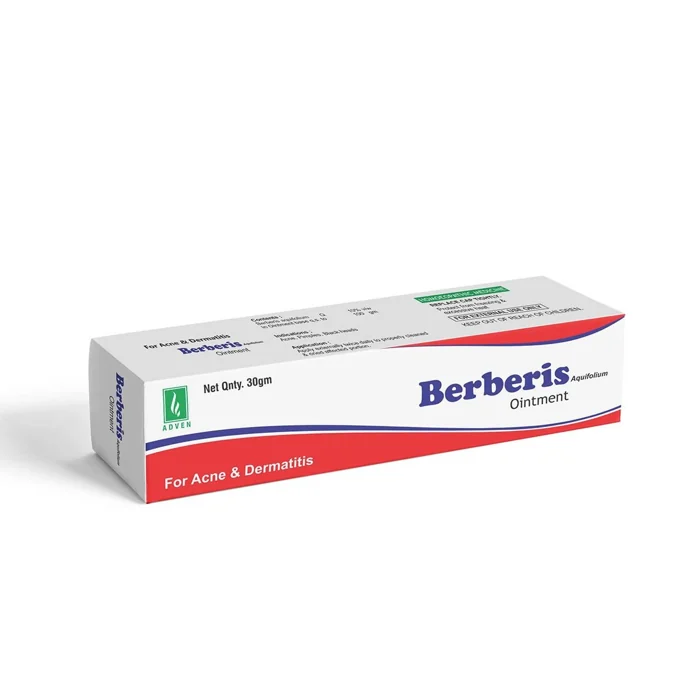 Adven Biotech BERBERIS OINTMENT - 30gm Adven Biotech BERBERIS OINTMENT - 30gm
