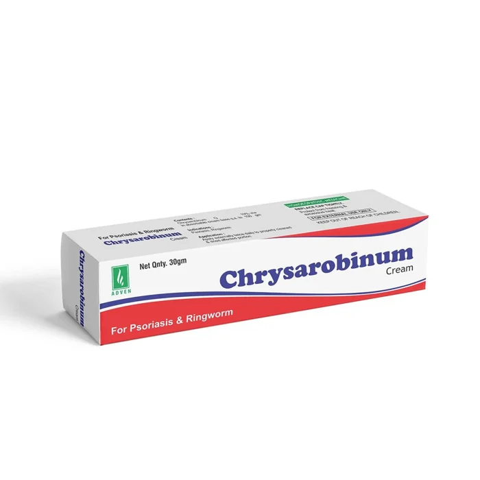 Adven Biotech CHRYSAROBINUM OINTMENT - 30gm Adven Biotech CHRYSAROBINUM OINTMENT - 30gm