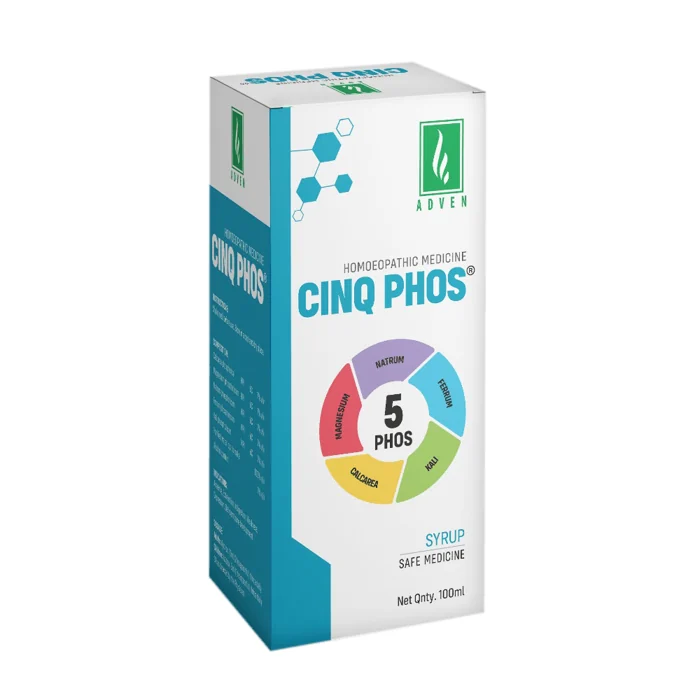 Adven Biotech CINQ Phos Syrup 100ml Adven Biotech CINQ Phos Syrup 100ml