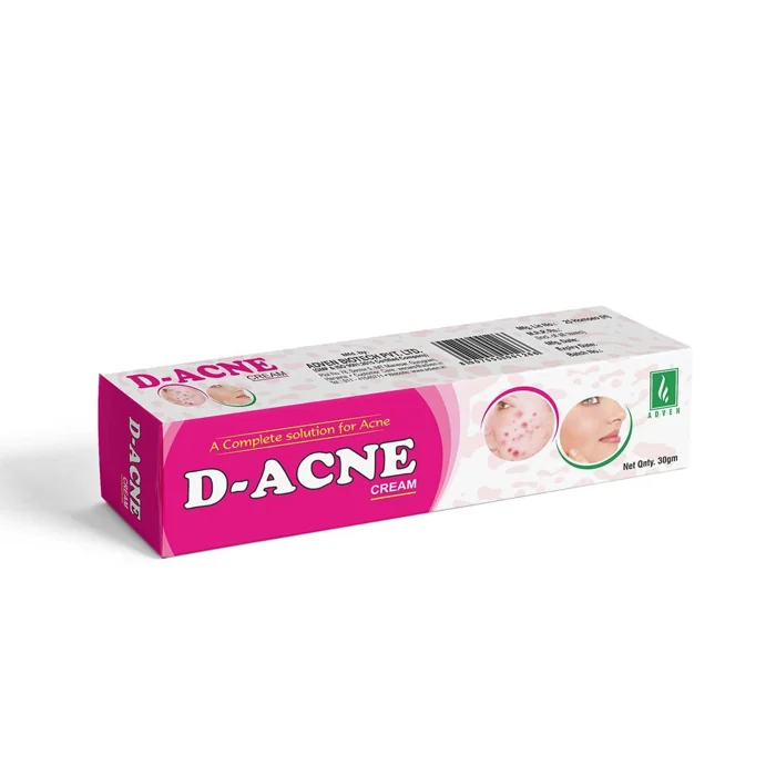 Adven Biotech D-ACNE CREAM - 30 GM 30g Adven Biotech D-ACNE CREAM - 30 GM 30g