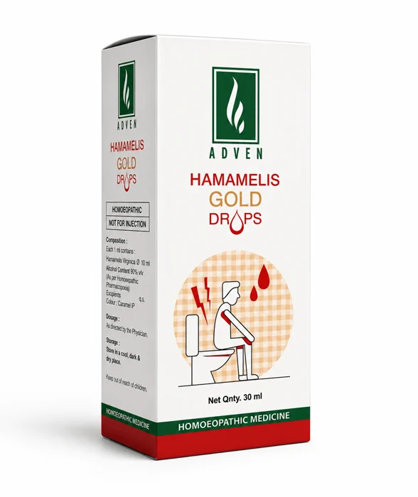 Adven Biotech HAMAMELIS GOLD DROPS 30ml