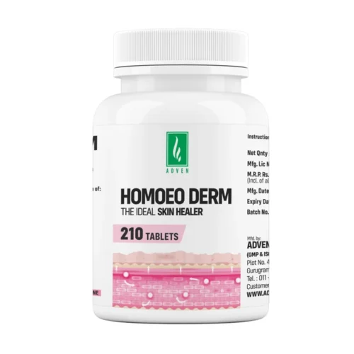 Adven Biotech HOMOEO DERM TABLETS 90tablets Adven Biotech HOMOEO DERM TABLETS 90tablets