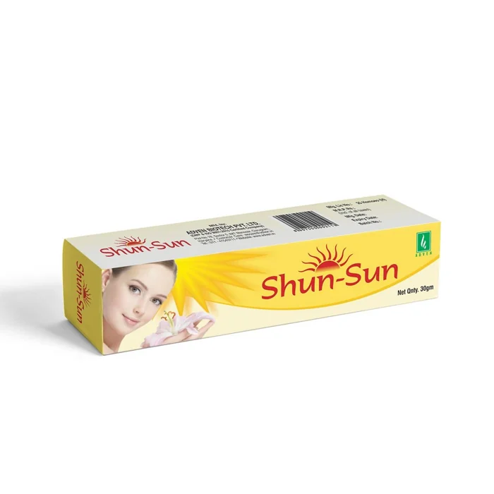 Adven Biotech SHUN SUN OINTMENT - 30 GM 30g Adven Biotech SHUN SUN OINTMENT - 30 GM 30g