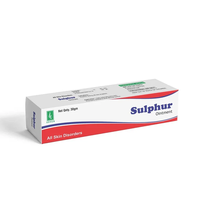 Adven Biotech SULPHUR OINTMENT - 30gm Adven Biotech SULPHUR OINTMENT - 30gm