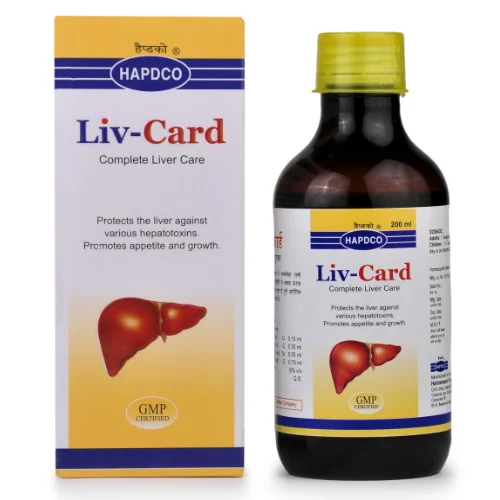 HAPDCO LIV CARD SYRUP 120ml