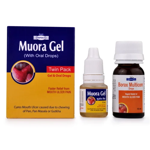 HAPDCO MUORA GEL WITH BORAX MTC 10ml