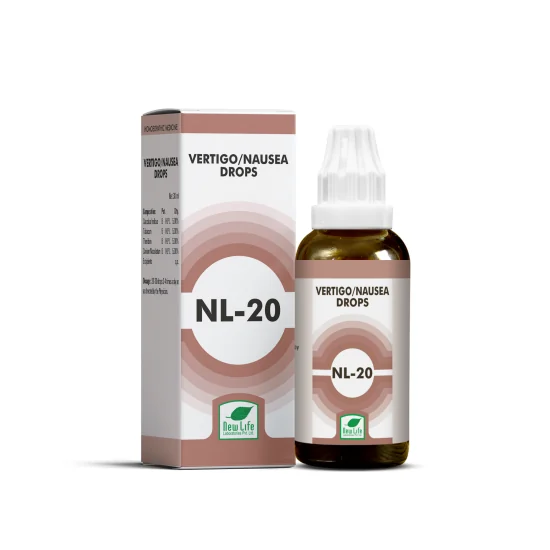 New Life NL 20 (Vertigo & Nausia Drops)