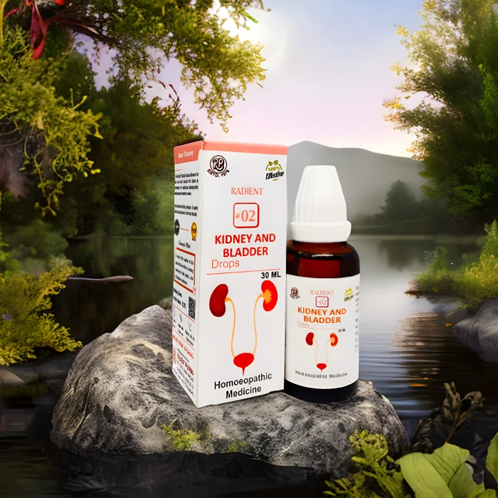 Radient Pharma 02 KIDNEY AND BLADDER DROP 30ml Radient Pharma 02 KIDNEY AND BLADDER DROP 30ml