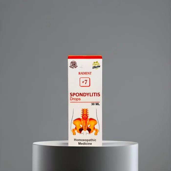 Radient Pharma 07 SPONDYLITIS DROPS-30ml Radient Pharma 07 SPONDYLITIS DROPS-30ml