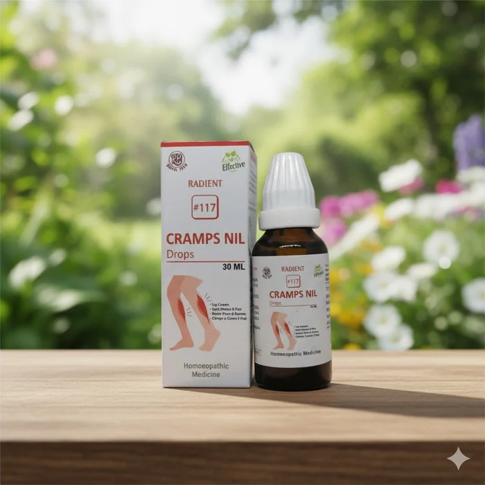 Radient Pharma 117 CRAMPS NIL DROPS 30ml Radient Pharma 117 CRAMPS NIL DROPS 30ml