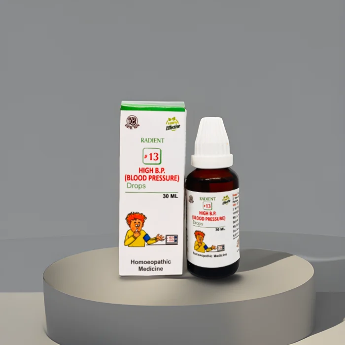 Radient Pharma 13 HIGH B.P.(BLOOD PRESSURE ) DROPS Radient Pharma 13 HIGH B.P.(BLOOD PRESSURE ) DROPS