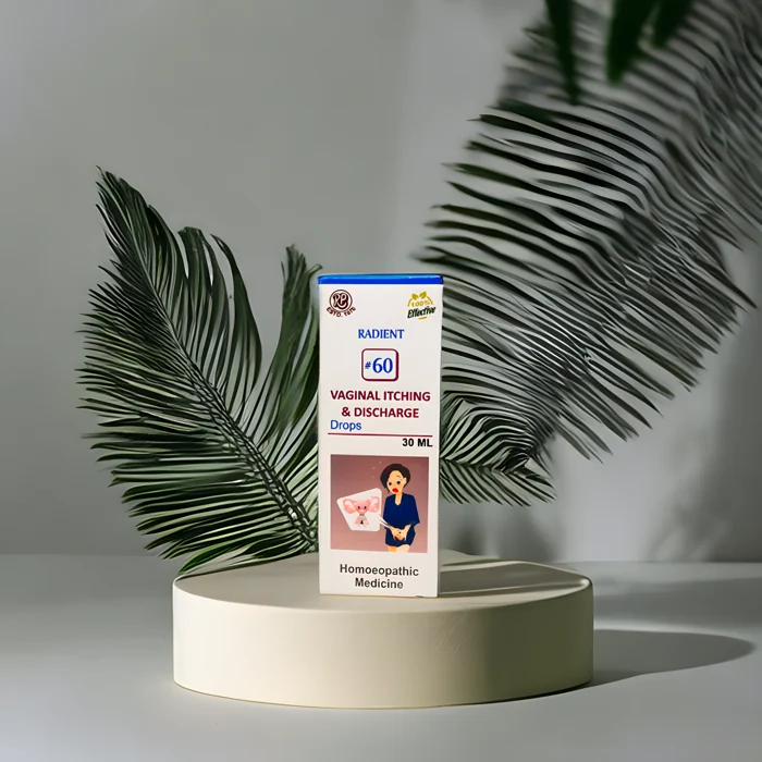 Radient Pharma 60 VAGINAL ITCHING & DISCHARGE DROPS 30ml