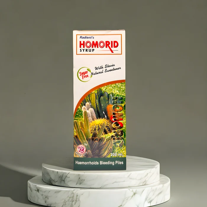Radient Pharma HOMORID SUGAR FREE SYRUP 200ml Radient Pharma HOMORID SUGAR FREE SYRUP 200ml