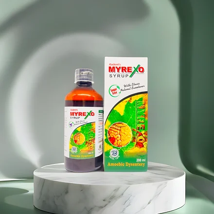 Radient Pharma MYREXO SUGAR FREE SYRUP Radient Pharma MYREXO SUGAR FREE SYRUP