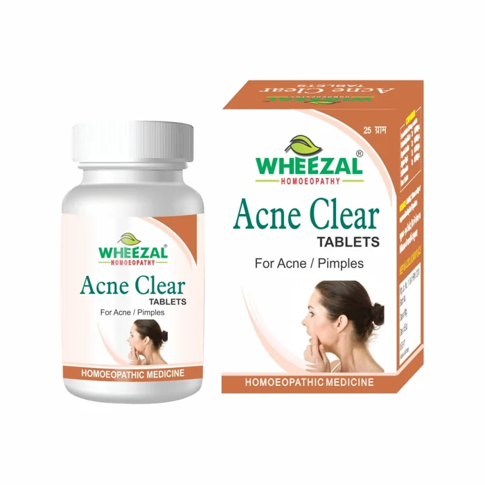 Wheezal ACNE CLEAR TABLETS 25g