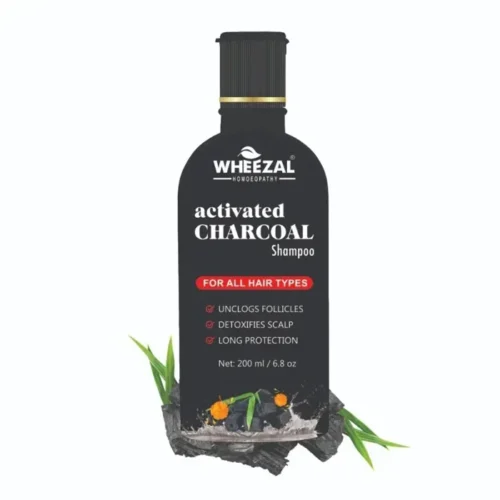 Wheezal Activated Charcoal Shampoo 100ml