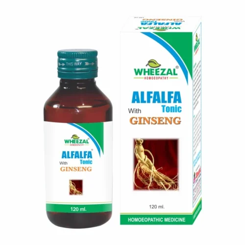 Wheezal ALFALFA WITH GINSENG 120ml